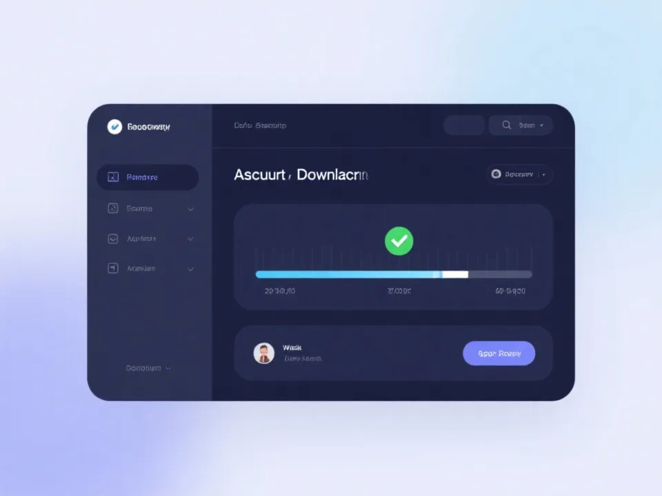 安全下载与校验示意图